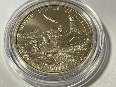 1993 BU 1991-1995 P World War II Commemorative Half Dollar 50c as Pictured.