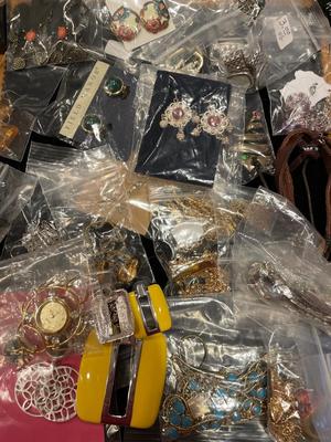 Large bag of jewelry