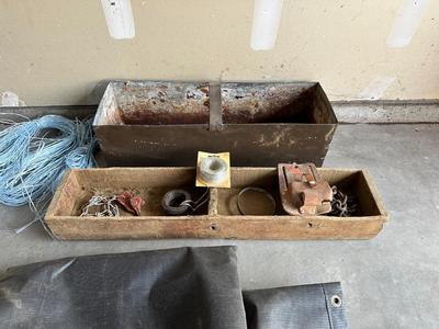 TRANSPORT BOXES, TARP AND MORE