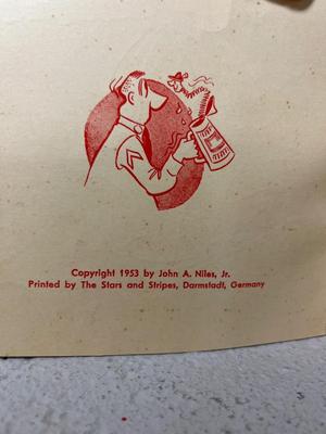 Campfire Girls books, war cartoon book, advertising fans