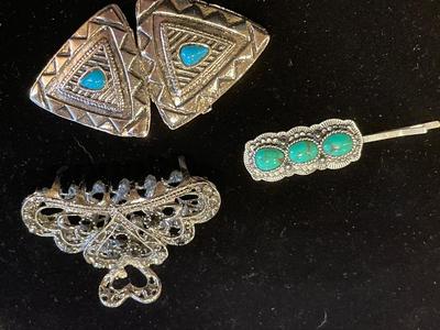 Hair clips and barrette