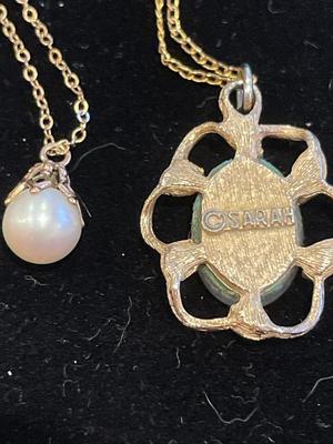 1/20 12k & 14k necklace & small pendants
