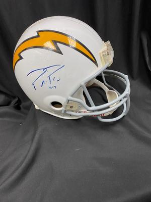 Philip Rivers Autographed Chargers Helmet
