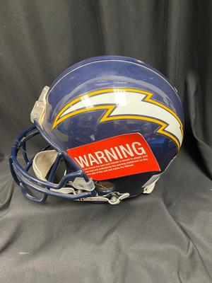 Chargers Signed Antonio Gates Helmet