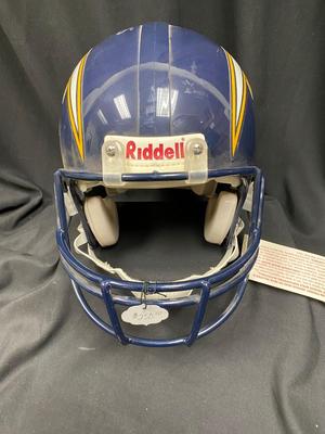 Chargers Signed Antonio Gates Helmet