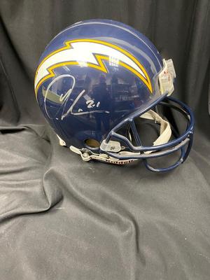 Ladainian Tomlinson Autographed Charger Helmet
