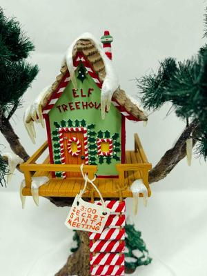 Department 56 Elf Tree House 56-56446