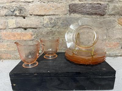 Pink Depression Glass Lot #2