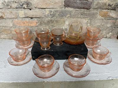 Pink Depression Glass Lot #2