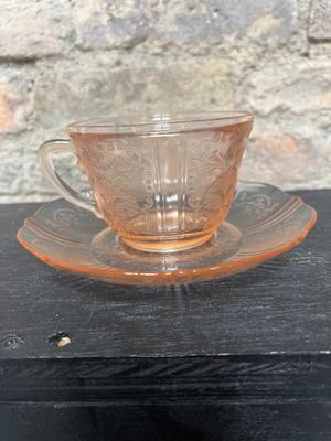 Pink Depression Glass Lot #2