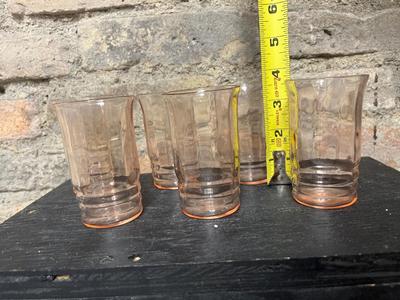 Pink Depression Glass Lot #3