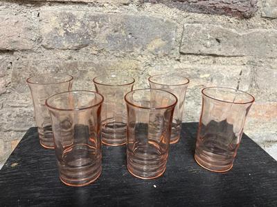 Pink Depression Glass Lot #3