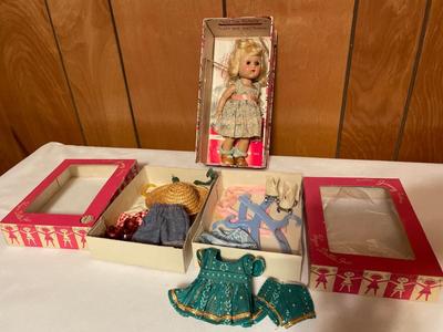 Ginny doll with clothes