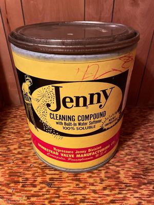 Jenny cleaning compound AP can