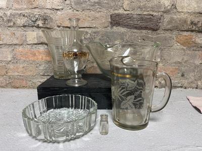 Misc glassware