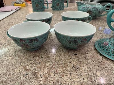 Large Set of Dishes