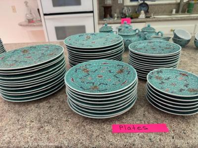 Large Set of Dishes
