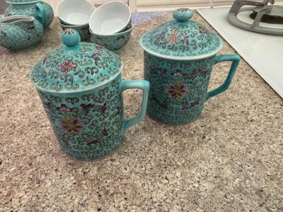 Large Set of Dishes