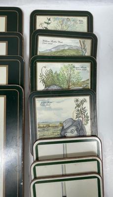 Pimpernel Irish Heritage Series Placemats and coasters with Golf Club coasters