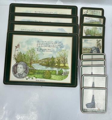 Pimpernel Irish Heritage Series Placemats and coasters with Golf Club coasters