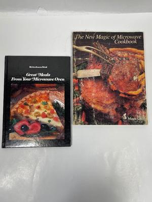 Vintage KitchenAid and Magic Chef Microwave Cookbooks