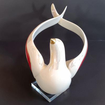 LOT 3: Galos Spain Porcelain Dove Figurine Signed and Numbered