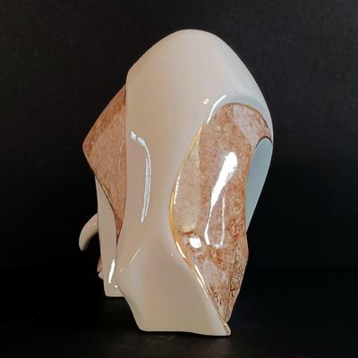 LOT 4: Galos Porcelain Bull Figurine Signed and Numbered