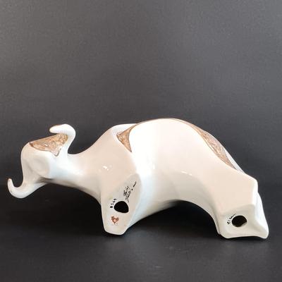 LOT 4: Galos Porcelain Bull Figurine Signed and Numbered