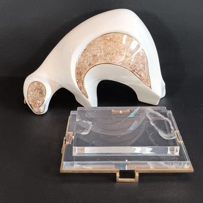 LOT 4: Galos Porcelain Bull Figurine Signed and Numbered