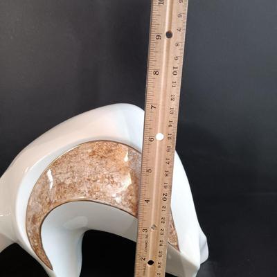 LOT 4: Galos Porcelain Bull Figurine Signed and Numbered