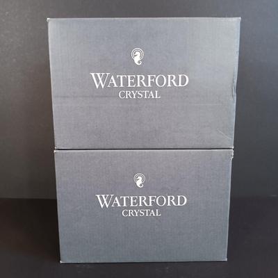 LOT 6: Waterford Crystal Brandy Balloon Glass Set of 8