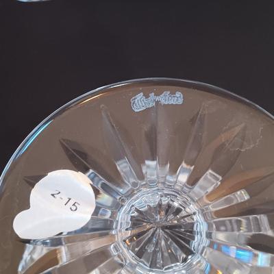 LOT 6: Waterford Crystal Brandy Balloon Glass Set of 8