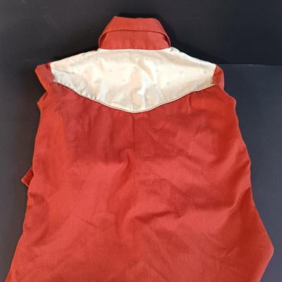 LOT 7: Vintage Elite Clothing Co. Cowboy Shirt, Western Stampin' Barbie and Ken, Lone Ranger Cheerios Tin & More