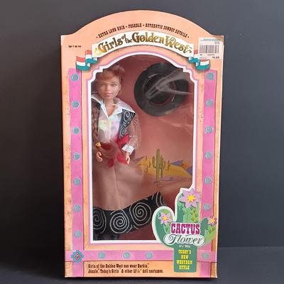 LOT 7: Vintage Elite Clothing Co. Cowboy Shirt, Western Stampin' Barbie and Ken, Lone Ranger Cheerios Tin & More