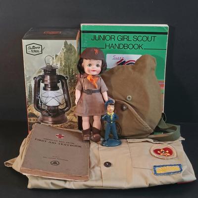 LOT 8: Collection of Vintage Boy Scout / Girl Scout Ephemera & More