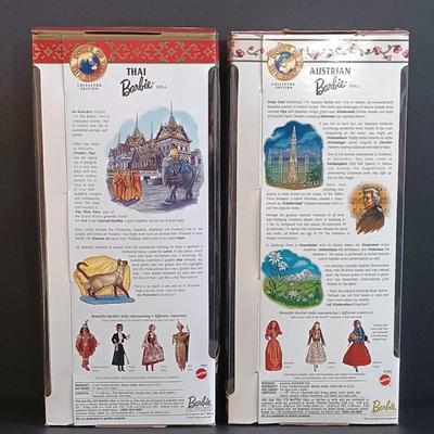 LOT 9: Set of 5 Barbie 'Dolls of the World' Collector's Edition Dolls