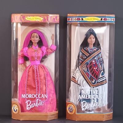 LOT 9: Set of 5 Barbie 'Dolls of the World' Collector's Edition Dolls