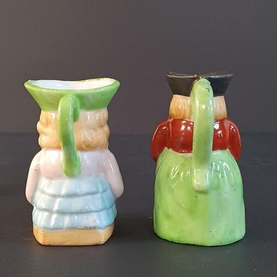 LOT 14: Wedgwood Devonshire Shaving Mug and Brush, Boot Stein Shot Glass, Mini Toby Jugs & More