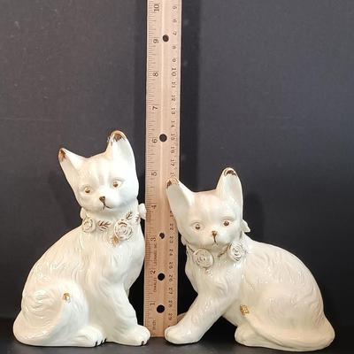 LOT 16: Formalities by Baum Bros Porcelain Cats