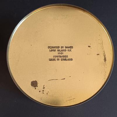 LOT 18: Vintage Framed Butterfly Taxidermy, Lily Alexander Signed Art Plate, Daher Tin & More