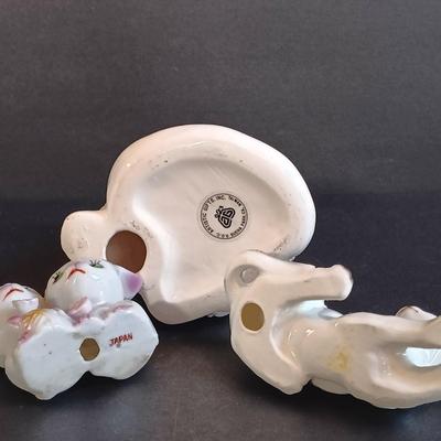 LOT 19: Collection of Porcelain Cat Figurines