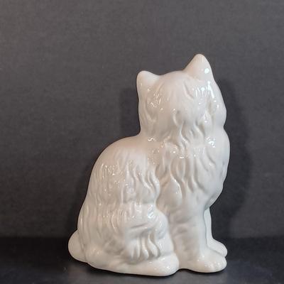 LOT 19: Collection of Porcelain Cat Figurines