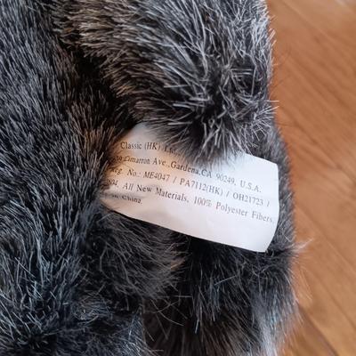 LOT 32: E&J Classic 15" Schnauzer Dogs, Diamond Plush Poodle & More