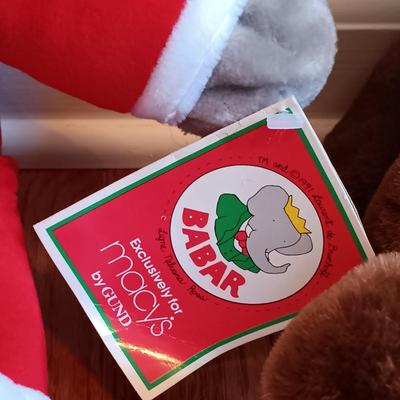 LOT 34: Vintage Eden Paddinton Bear Plush, Retired Target Bullseye Plush, TY Beanies & More