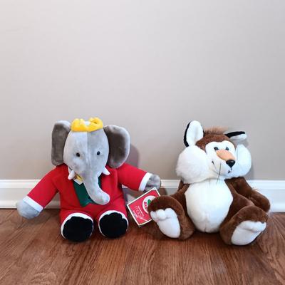 LOT 34: Vintage Eden Paddinton Bear Plush, Retired Target Bullseye Plush, TY Beanies & More