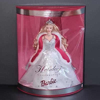 LOT 36: Barbie 1998 'Holiday Sisters' Set, 2001 Holiday Celebration Barbie & More
