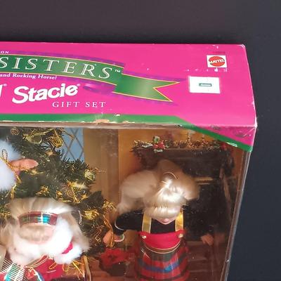 LOT 36: Barbie 1998 'Holiday Sisters' Set, 2001 Holiday Celebration Barbie & More