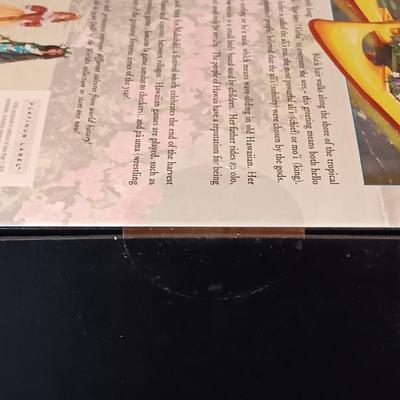 LOT 42: Disney's Sun Colors Pocahontas and 1992 Belle Doll w/ Barbie 'Dolls of the World' Princess of the Pacific Islands