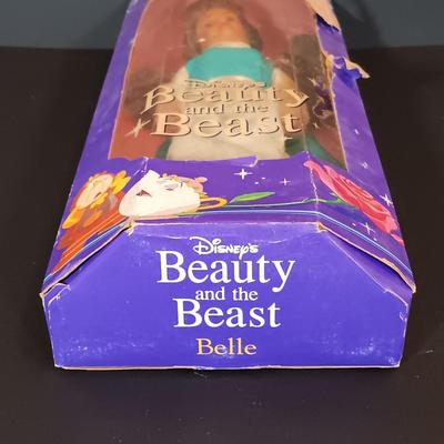 LOT 42: Disney's Sun Colors Pocahontas and 1992 Belle Doll w/ Barbie 'Dolls of the World' Princess of the Pacific Islands
