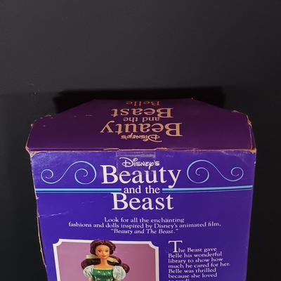 LOT 42: Disney's Sun Colors Pocahontas and 1992 Belle Doll w/ Barbie 'Dolls of the World' Princess of the Pacific Islands